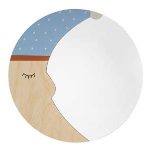 Dětské zrcadlo Moony – Bloomingville Mini