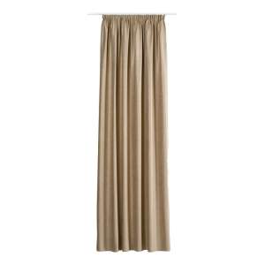 Béžový sametový závěs 140×260 cm Novara – Mendola Fabrics