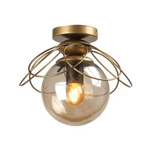 Stropní svítidlo ve zlaté barvě Alaca – Squid Lighting