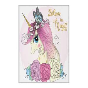 Dětský protiskluzový koberec Conceptum Hypnose Unicorn, 180 x 280 cm