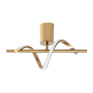 LED stropní svítidlo ve zlaté barvě ø 7 cm Likma – Opviq lights
