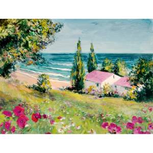 Obraz 85×113 cm Idyll View – Styler