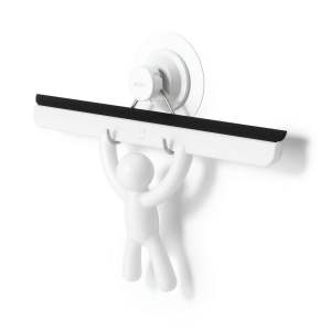 Bílá stěrka s držákem 26 cm Buddy – Umbra