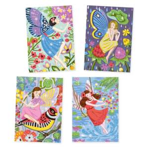 Výtvarný set na pískování Djeco Magical Fairies