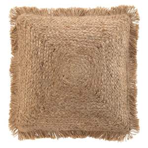 Jutový dekorační polštář 45×45 cm Jutana – douceur d’intérieur