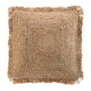 Jutový dekorační polštář 45×45 cm Jutana – douceur d’intérieur