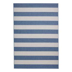 Béžovo-modrý venkovní koberec 230×160 cm Santa Monica – Think Rugs