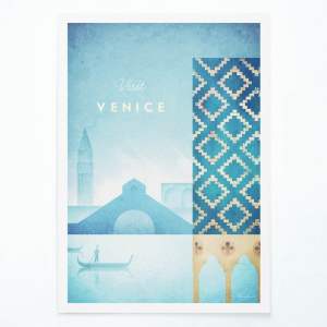 Plakát Travelposter Venice, 30 x 40 cm