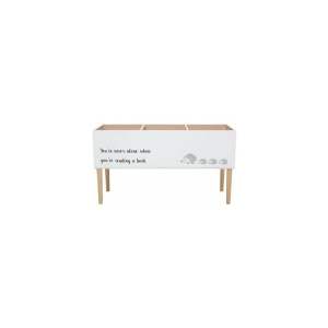Bílá dětská knihovna 90×50 cm Salam – Bloomingville Mini