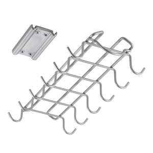 Závěsný kuchyňský držák z nerezové oceli Metaltex Slide