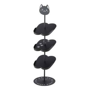 Černý kovový dětský botník Kid’s Shoe Rack – YAMAZAKI
