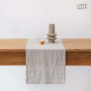 Lněný běhoun na stůl 40×150 cm – Linen Tales