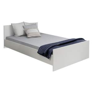 Bílá jednolůžková postel 120×200 cm Kale – Kalune Design