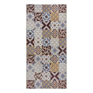 Hnědý koberec běhoun 75×150 cm Cappuccino Mosaik – Hanse Home
