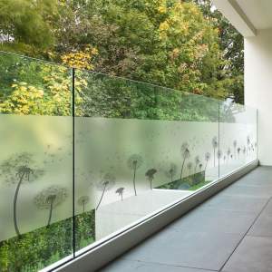 Samolepka na okno 200×40 cm Dandelions – Ambiance