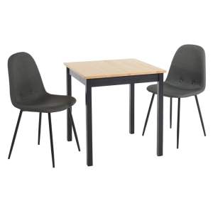 Set jídelního stolu Sydney a dvou jídelních židlí Lissy – Bonami Essentials