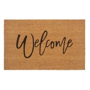Rohožka z kokosového vlákna 75×45 cm Welcome – Hanse Home