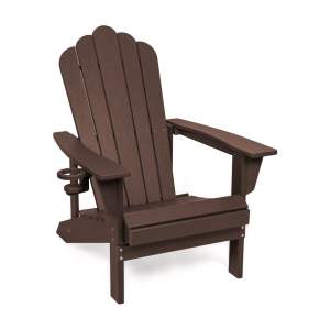 Hnědé plastové zahradní křeslo Adirondack – Bonami Selection