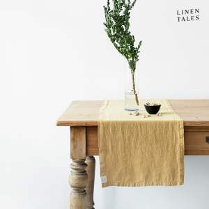 Lněný běhoun na stůl 40×150 cm – Linen Tales