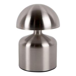 Šedá LED stolní lampa (výška 15 cm) Impetu – Leitmotiv