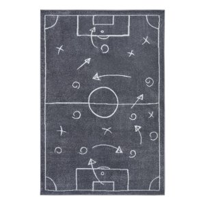 Tmavě šedý dětský koberec 160×235 cm Gameplan – Hanse Home
