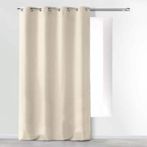 Béžový závěs z mikrovlákna 140×280 cm Absolu – douceur d’intérieur