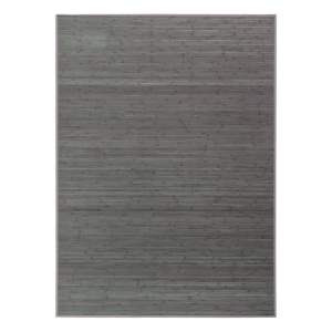 Šedo-zelený bambusový koberec 180×250 cm – Casa Selección