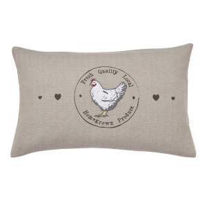 Polštář z bavlny Cooksmart ® Farmers Kitchen, 50 x 30 cm