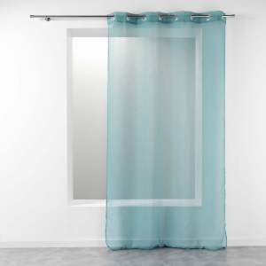 Tyrkysová záclona 140×240 cm Telma – douceur d’intérieur
