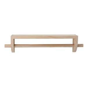 Dětský věšák z masivu pavlovnie v přírodní barvě Mingus – Bloomingville Mini
