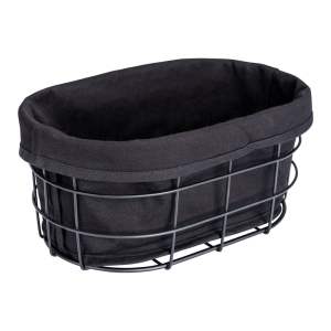 Černá ošatka na pečivo se stojanem Wenko Black Outdoor Kitchen Bela