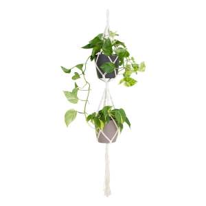 Látkový závěs na květináč ø 10 cm (výška 120 cm) Macramé – Artevasi