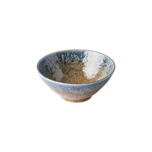 Modro-hnědá keramická mísa MIJ Earth & Sky, ø 20 cm