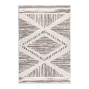 Krémovo-hnědý venkovní koberec 120×170 cm Gemini – Elle Decoration