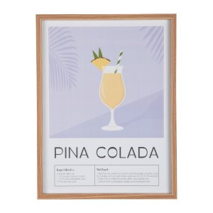 Obraz 31,5×41,5 cm Pina Colada – PT LIVING