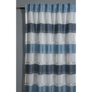 Modrá záclona 245×140 cm Etamine – Gardinia