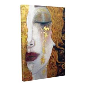 Nástěnná reprodukce na plátně Gustav Klimt Golden Tears, 30 x 40 cm