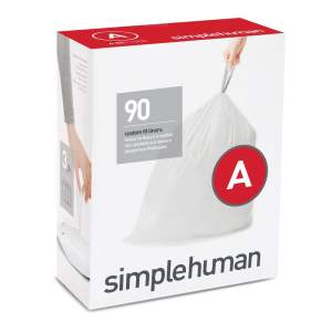 Pytle na odpadky 90 ks 4.5 l A – simplehuman