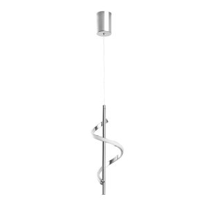 LED závěsné svítidlo ve stříbrné barvě ø 16 cm Likma – Opviq lights