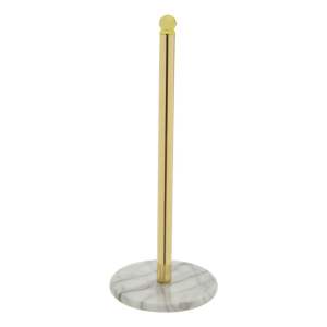 Kovový držák na kuchyňské utěrky ve zlaté barvě ø 14 cm – Premier Housewares