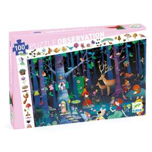Dětské puzzle Djeco Observation Pohádkový Les