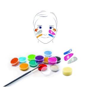 Set pro malování na obličej Djeco Glitter