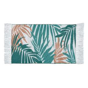 Zelená textilní koupelnová předložka 50×80 cm Suva – Wenko