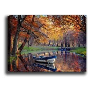 Obraz Tablo Center Boat Lake, 70 x 50 cm