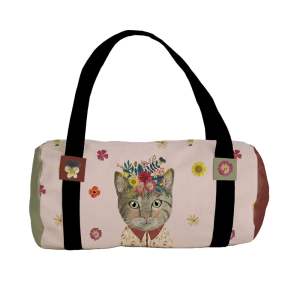Cestovní taška Floral Cat – Really Nice Things
