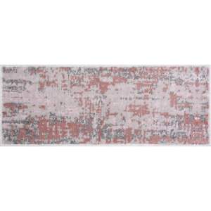 Růžovo-šedé bavlněné nášlapy na schody v sadě 16 ks 25×65 cm Milano Pembe – Vitaus