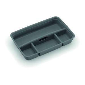 Šedý plastový rozdělovač do úložného boxu 54,5x36x8,5 cm K Latch Box – KIS