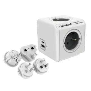 Rozbočovací zásuvka PowerCube ReWirable USB – Cubenest