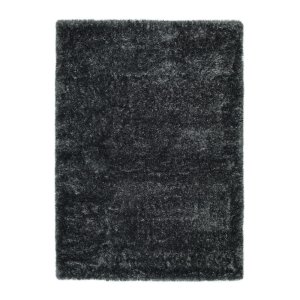 Antracitový koberec 140×200 cm Aloe Liso – Universal
