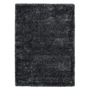 Antracitový koberec 60×120 cm Aloe Liso – Universal